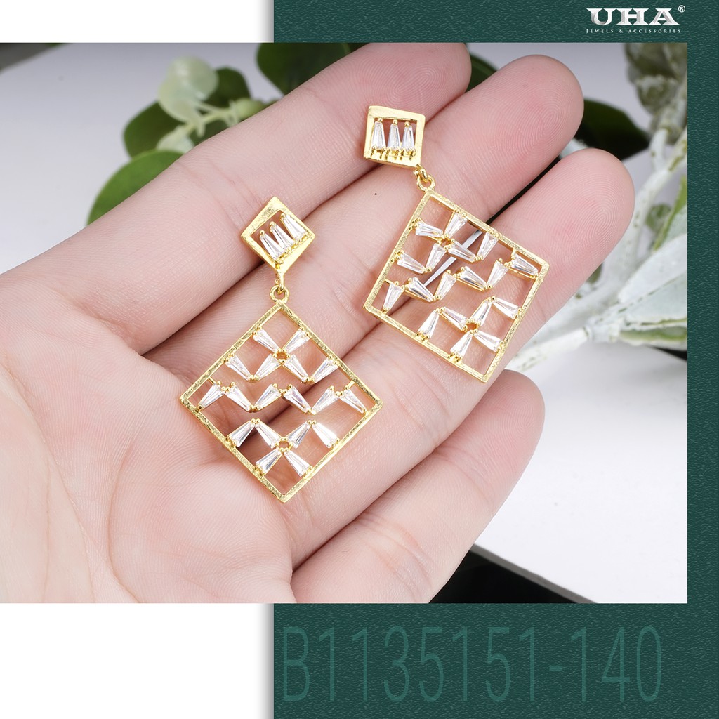 Bông tai nữ thời trang Hàn Quốc cao cấp UHA - [Rẻ Vô Địch]