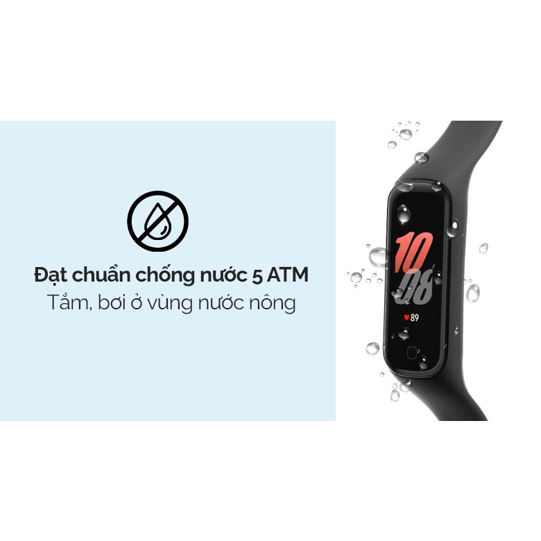 [ Hàng Chính Hãng ] Vòng Đeo Tay Thông Minh Samsung Galaxy Fit2 Đen - R220 - Mới 100% _Nguyên Seal Hộp -Chưa Active BH