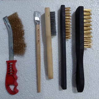 Bàn Chải Sắt Đánh Rỉ-Chổi Sắt Cán Đỏ Chà Rỉ, bàn chải sắt cán nhựa cán gỗ, cọ sắt, bàn chải, bàn chải đánh rỉ sét