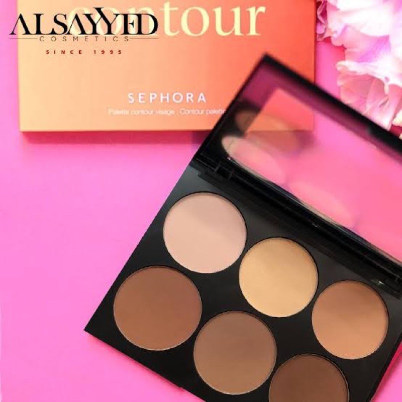 Sephora - Bảng Phấn Tạo Khối 6 Ô Sephora Contour Palette