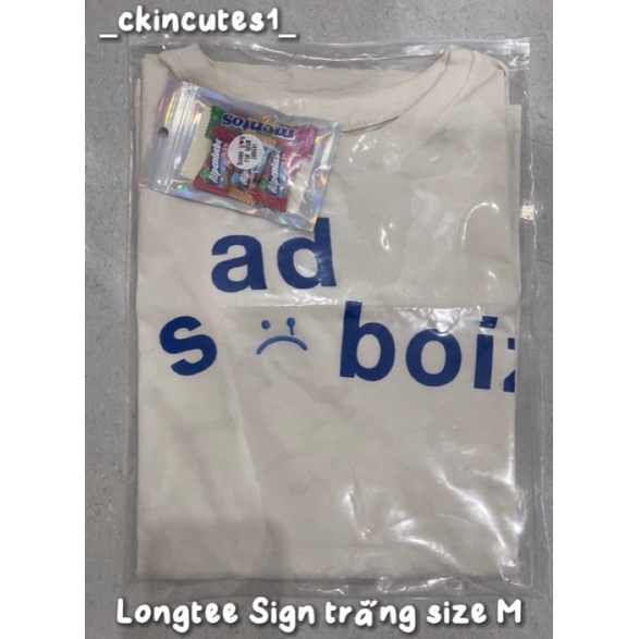 Góc Pass - Áo dài tay Sadboiz  | _ckincutes1_