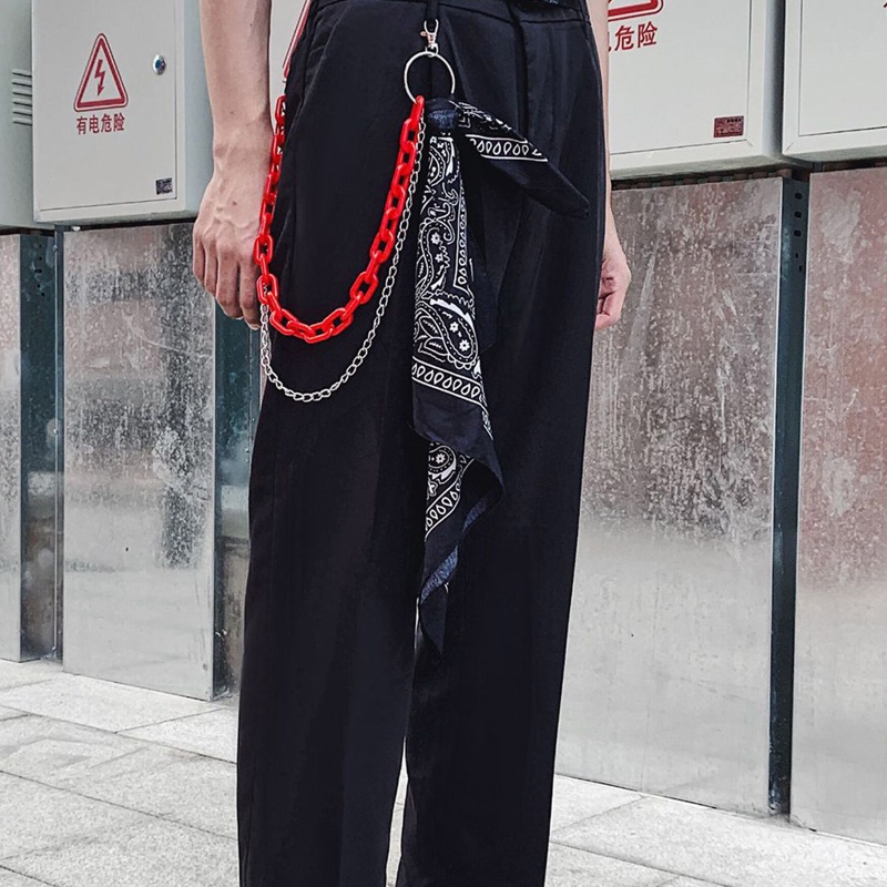 Dây Xích Kim Loại Đeo Thắt Lưng / Ví Phong Cách Hip hop Unisex