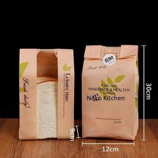 Set 10 Túi đựng bánh mì dọc