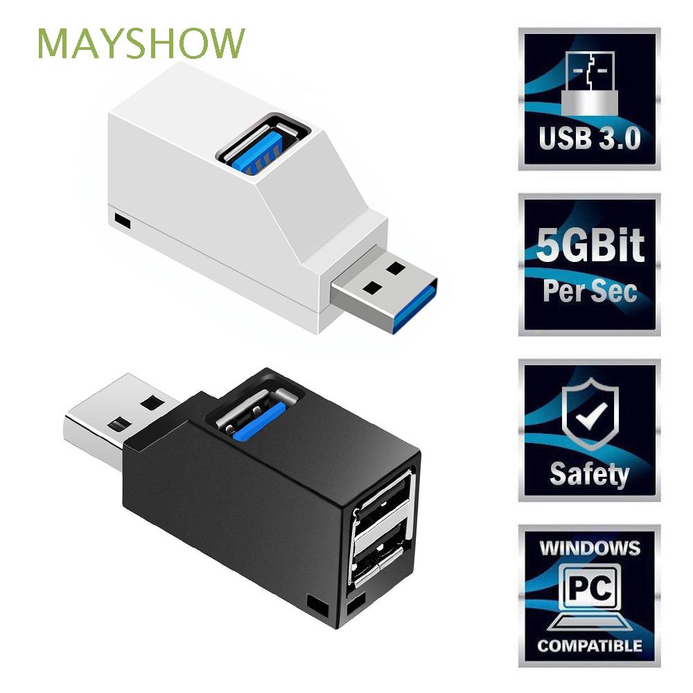 MAYSHOW Truyền dữ liệu tốc độ cao phổ quát Mini USB Hub Hub 3.0