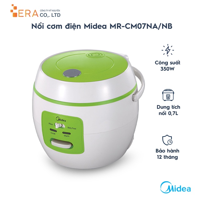 Nồi cơm điện Midea MR-CM07NA/NB