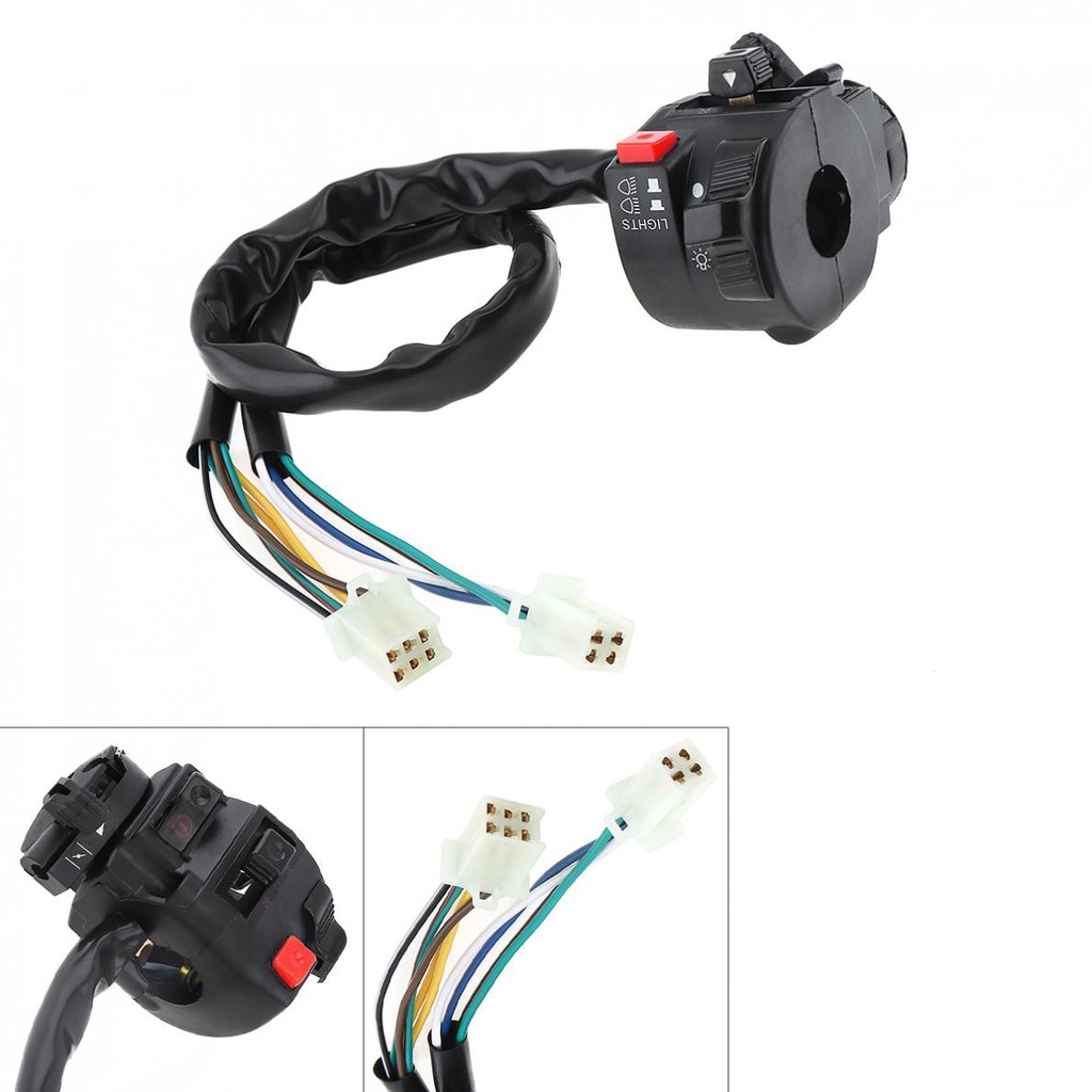 Công Tắc Điều Khiển Đèn Pha / Xi Nhan Đa Năng Gắn Tay Lái Xe Mô Tô Atv200 / Atv250 | BigBuy360 - bigbuy360.vn