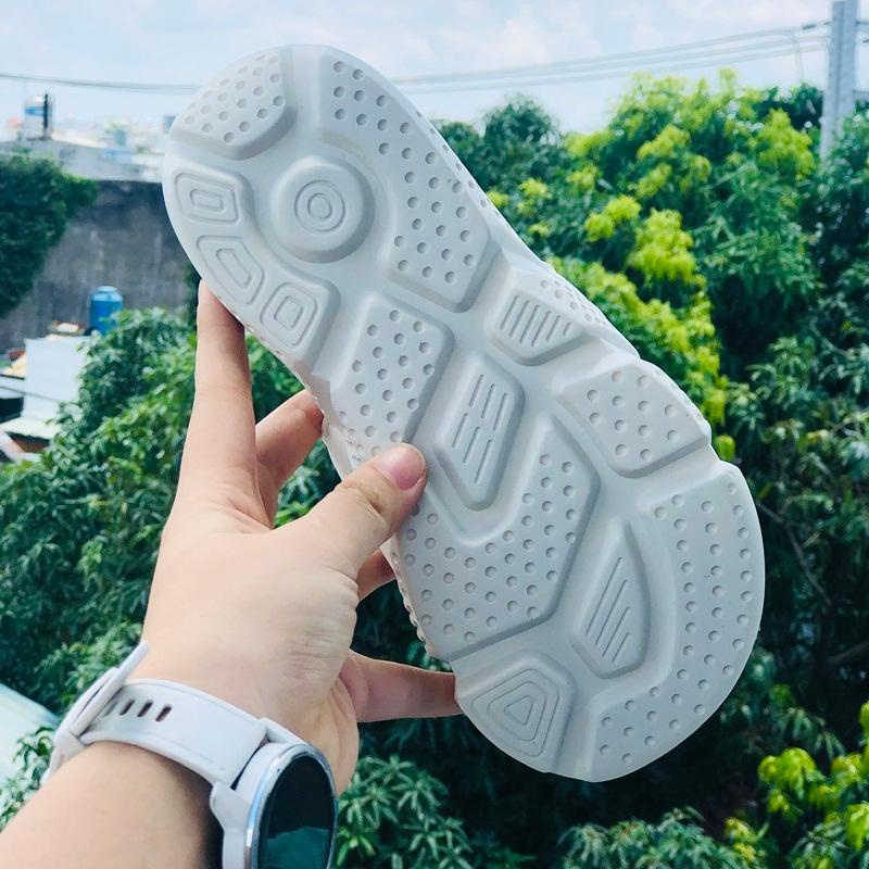 ép 𝐀𝐃𝐕𝐄𝐍𝐓𝐔𝐑𝐄 ❤️FREESHIP + FullBox❤️dép adv quai ngang thể thao nam nữ Balô adventure đế độn cao 4cm Trắng-đen
