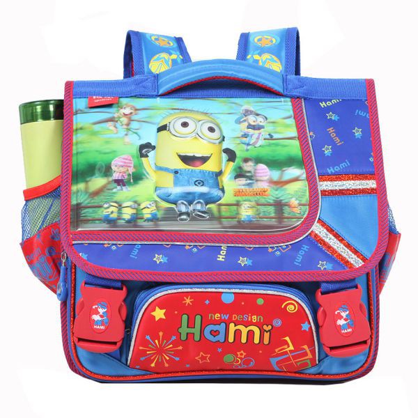 Cặp sách chống gù Hami 175 Minion (có la bàn), phù hợp với lứa tuỏi