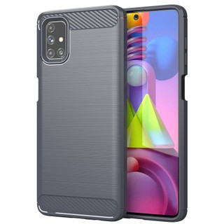 Ốp lưng SamSung Galaxy M51 chống sốc RUGGED Vân Sợi Carbon