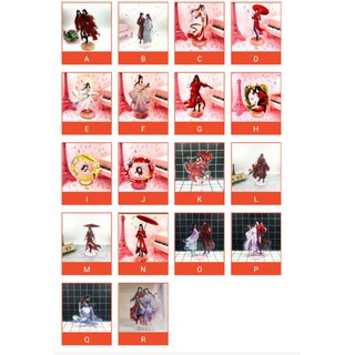 (Có sẵn) Standee Thiên quan tứ phúc 16CM