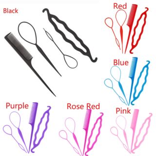 Combo 4 dụng cụ búi tóc cực đẹp