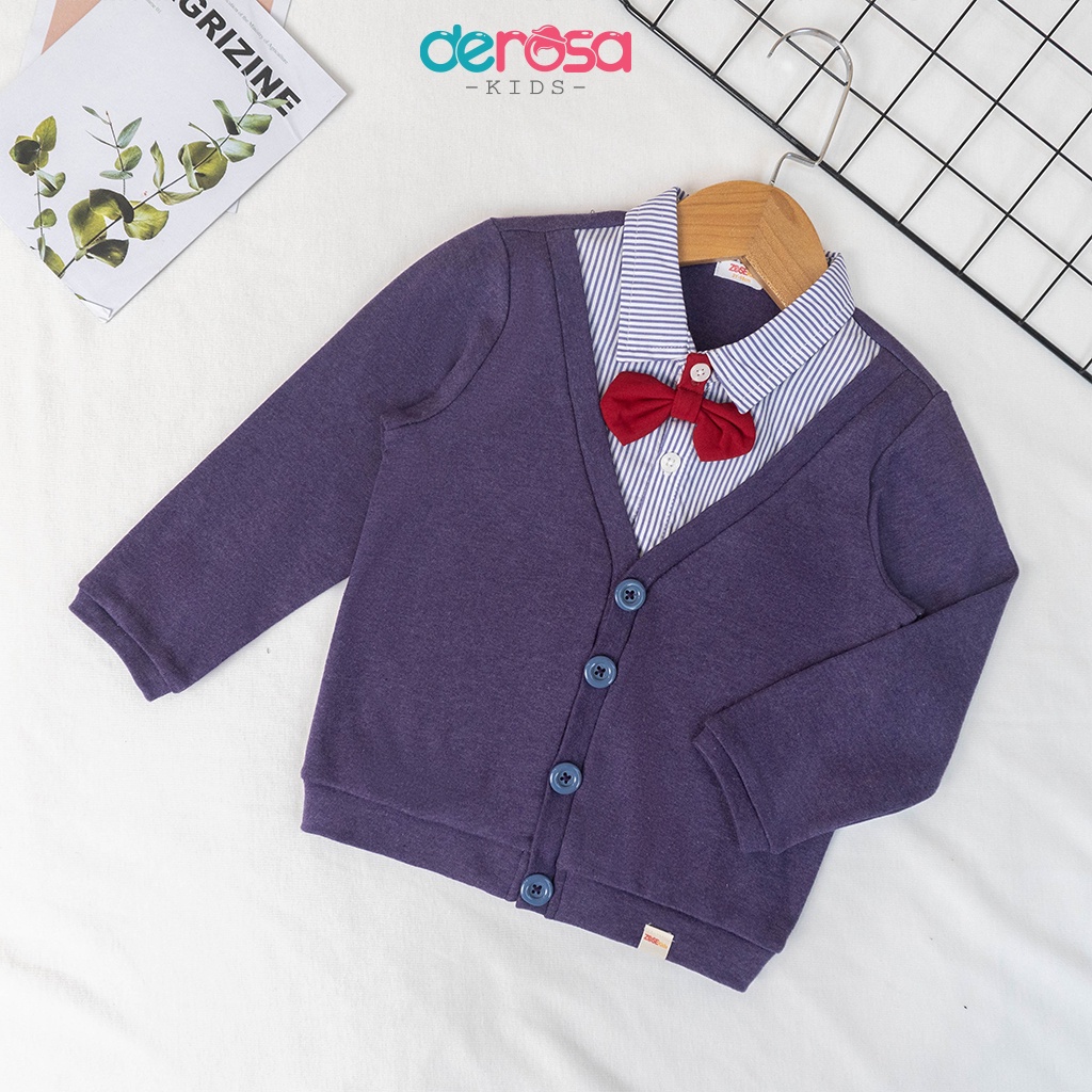 Áo caridigan cho bé chất liệu cotton | DEROSA KIDS | 2 - 6 tuổi