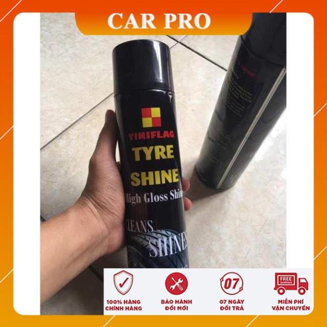 Bình xịt bóng lốp Hot Tire - Tyre Shine - CAR PRO