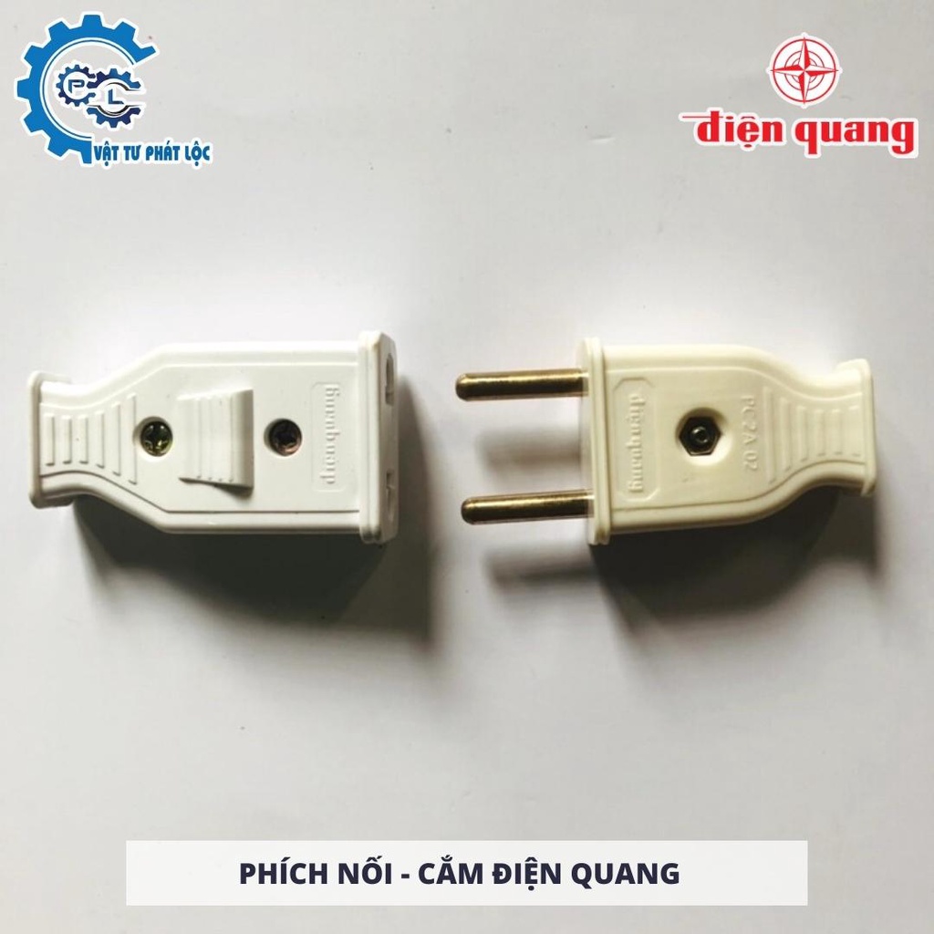 Phích cắm điện, phích nối âm - Điện Quang