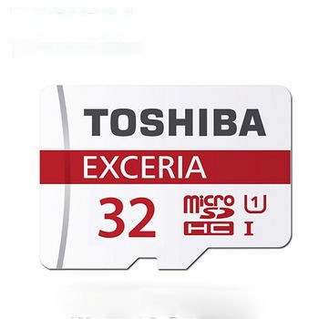 Thẻ nhớ Micro SD 32GB TOSHIBA đỏ CLASS 10- BH 12 THÁNG