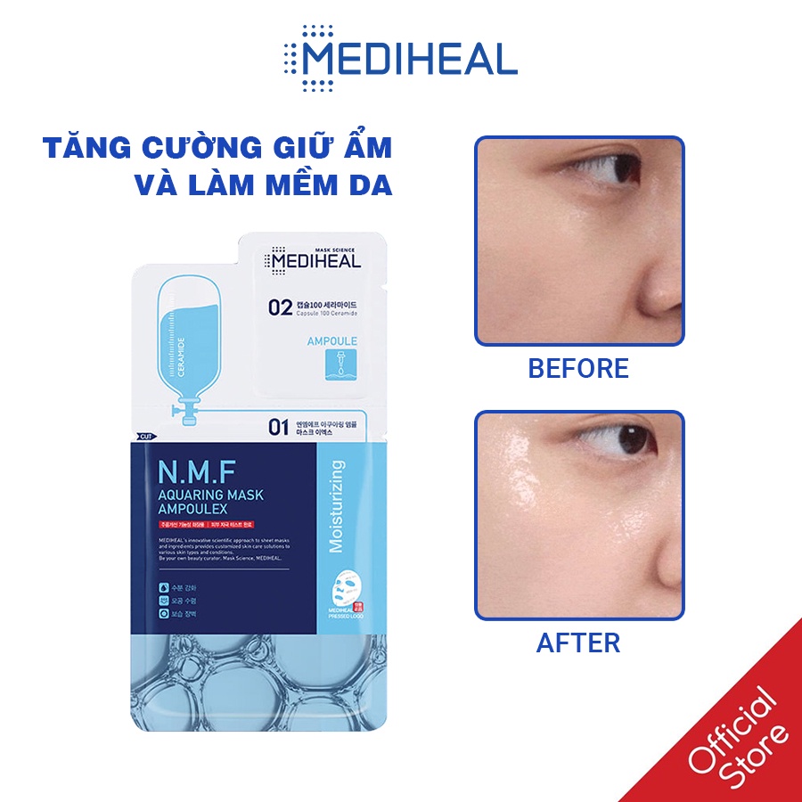 [Nhập mã COSMH22 giảm 8%] Mặt Nạ Cao cấp Cho Da Mediheal Mask Ex 27ml