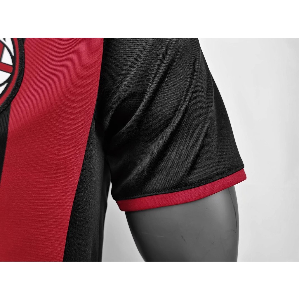 Áo Thun Bóng Đá Đội Tuyển AC Milan Mùa 2009/10 Phong Cách retro Cho Nam
