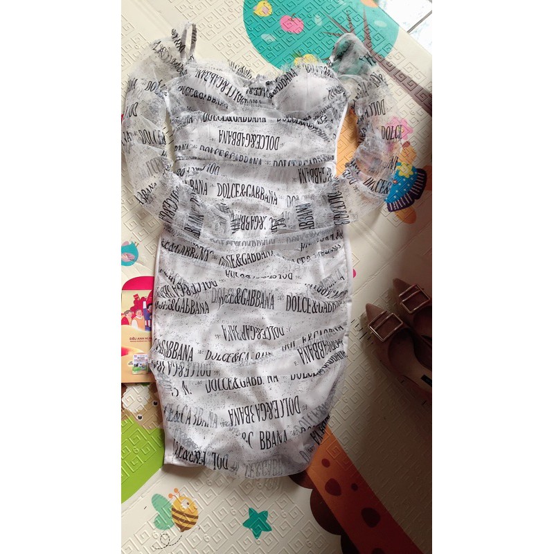 Váy trắng siêu xinh size M
