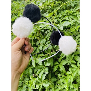 Cài tóc cục bông siêu mịn