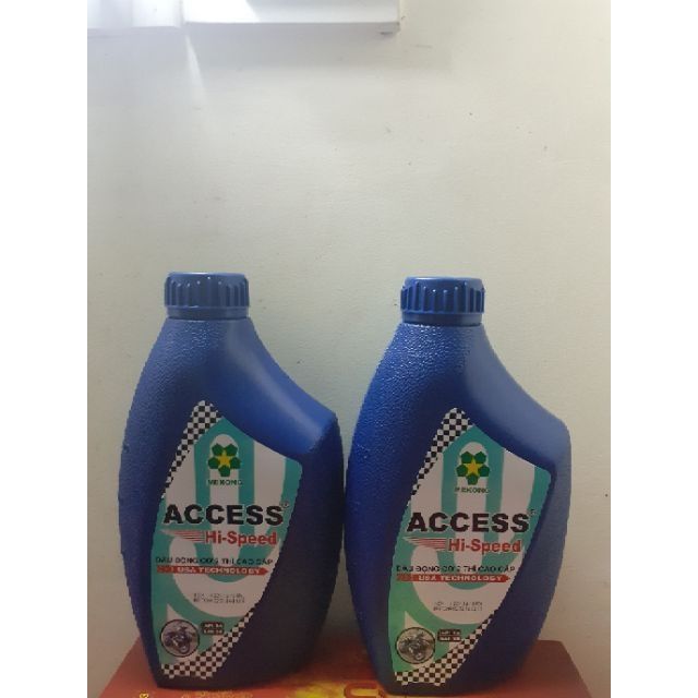 Dầu nhớt Access 2t dùng cho xe 2Tđời mới , thể thao như Yamaha, Suzuki, Piaggio … Ca nô, máy cắt cỏ, máy