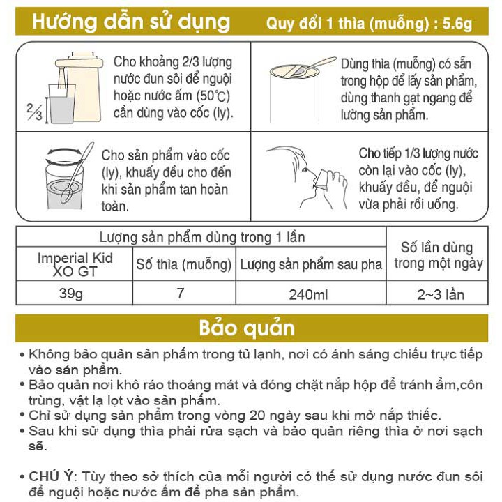 [MUA 4 LON CÓ QUÀ] Sữa Bột I AM MOTHER Kid 800g