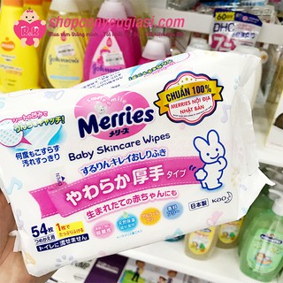 Khăn ướt Merries Nhật - 54 tờ