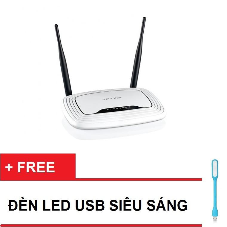 Router wifi TP-Link TL-WR841N tặng 1 đèn led siêu sáng 1000000369+1000000558