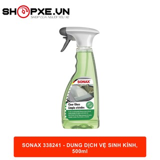 Nước lau kính xe ô tô - sonax clear glass 500ml 338241