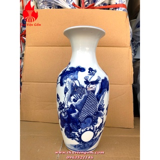 Lọ Lục bình Gốm sứ Bát Tràng