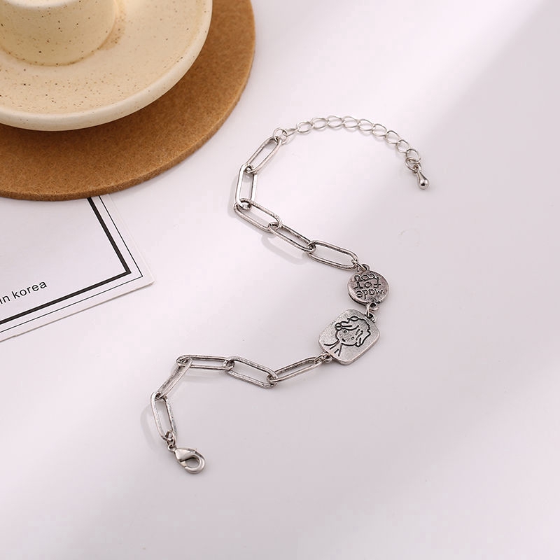 Vòng Đeo Tay Kiểu Dáng Đơn Giản Phong Cách Retro