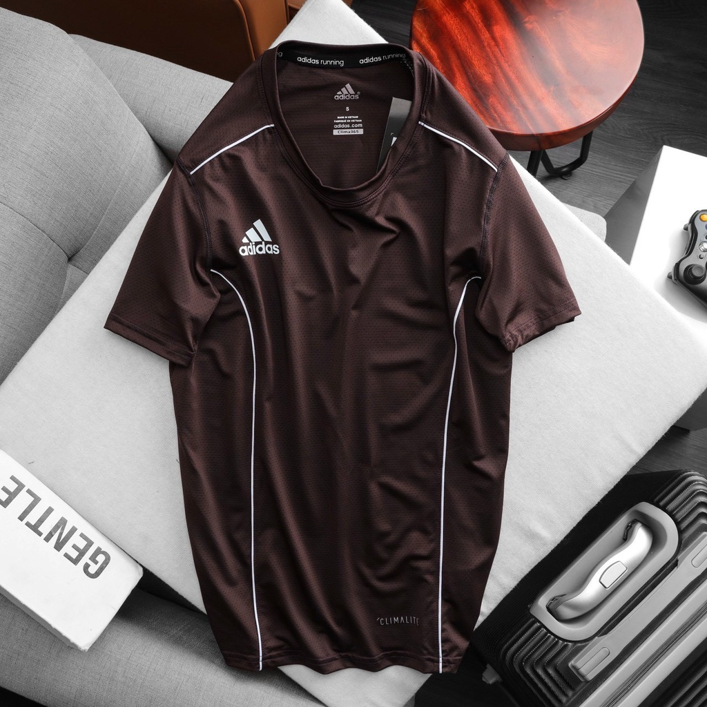 Áo Thể Thao Nam Das Lỗ Kim Viền Hông Năng Động