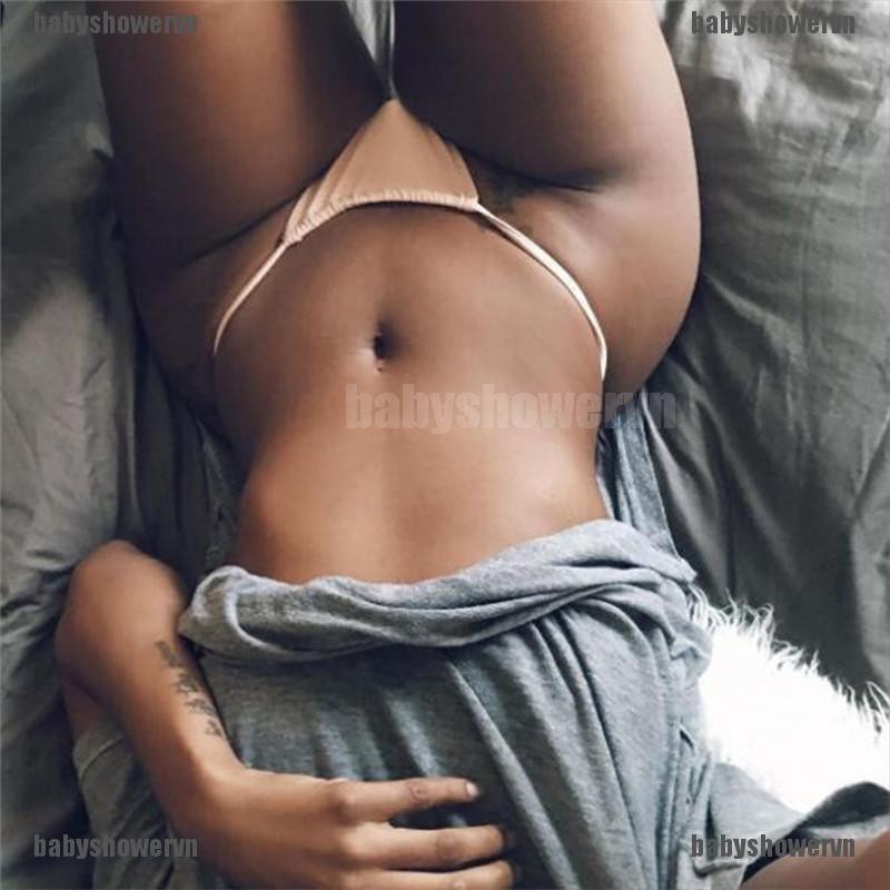 Bộ bikini 2 mảnh trơn áo bra có mút nâng quần lót quyến rũ cho nữ | BigBuy360 - bigbuy360.vn