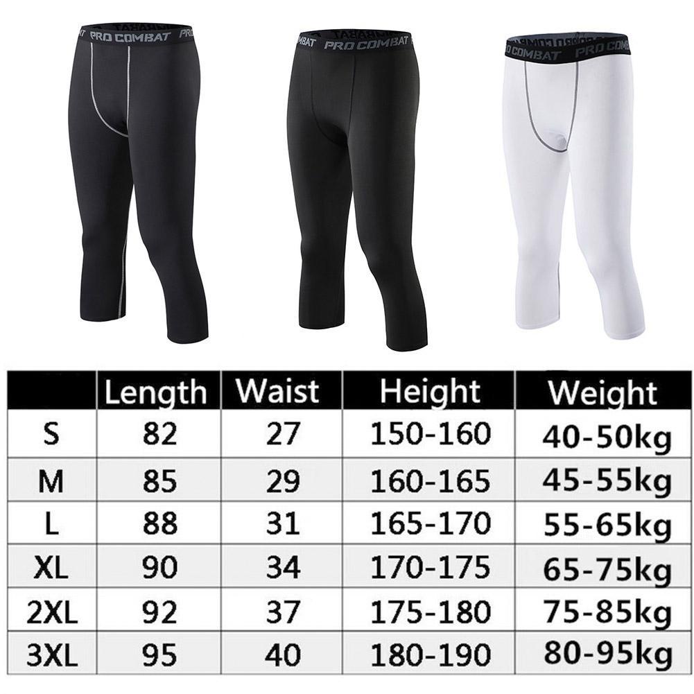 Quần Legging Thể Thao Co Giãn Tốt Khô Thoáng Nhanh Thời Trang Cao Cấp Cho Nam