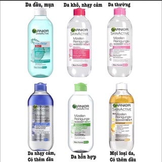 Nước tẩy trang Garnier Pháp 400ml