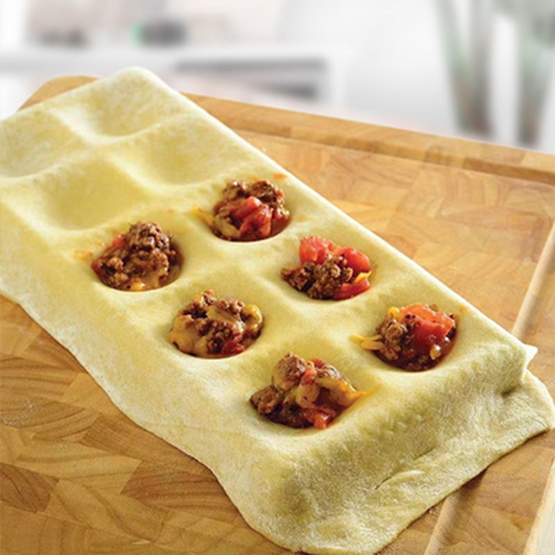 Khuôn Làm Mì Ý Ravioli Viền Vuông Chuyên Dụng