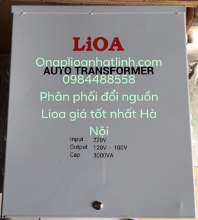 Biến áp tự ngẫu 3000va Lioa
