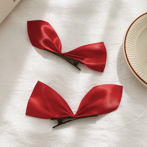 Bộ 2 kẹp tóc hình nơ xinh xắn phong cách Hàn Quốc cho nữ