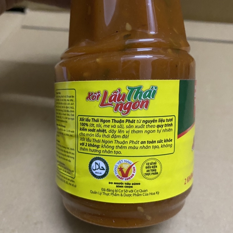 [250ml ] Chai Xốt Lẩu Thái Ngon THUẬN PHÁT