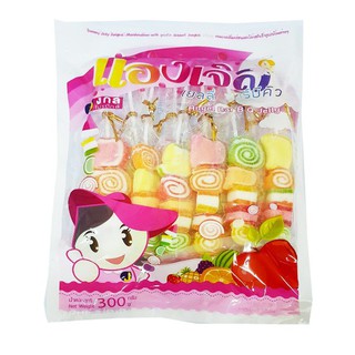 Kẹo Dẻo Xiên Que Jelly JongKol Thái Lan 300gr 13 Que