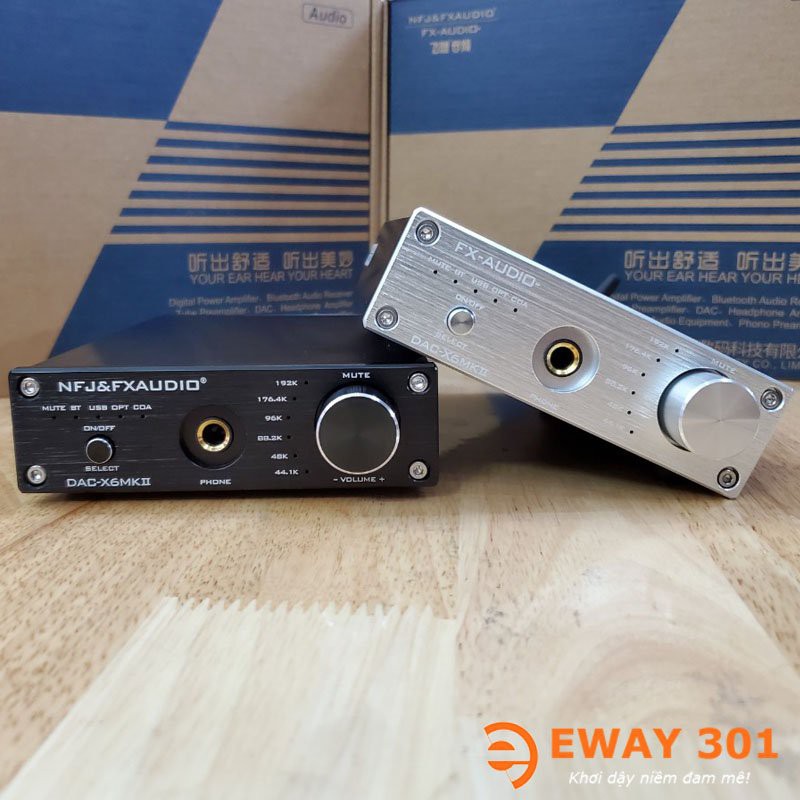 Giải Mã FX-AUDIO DAC X6 MKII - Bản Nâng Cấp DAC X6 -Bluetooth 5.0