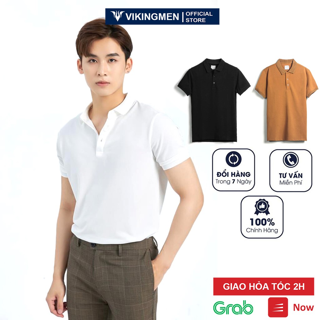 áo Polo nam Galvin vải cá sấu Cotton co giãn cao cấp dệt bo lưới chuẩn form cổ bẻ tay ngắn 25 - Leo Vatino E4