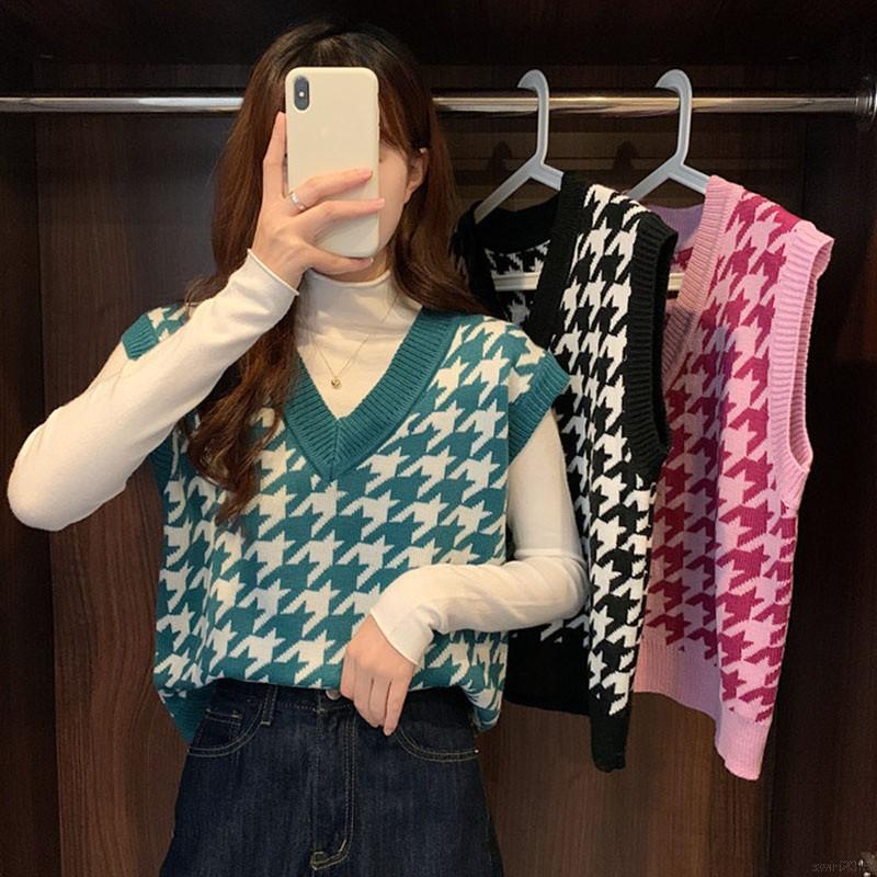 Áo Khoác Len Không Tay Thời Trang Sành Điệu Cao Cấp Cho Nữ | BigBuy360 - bigbuy360.vn