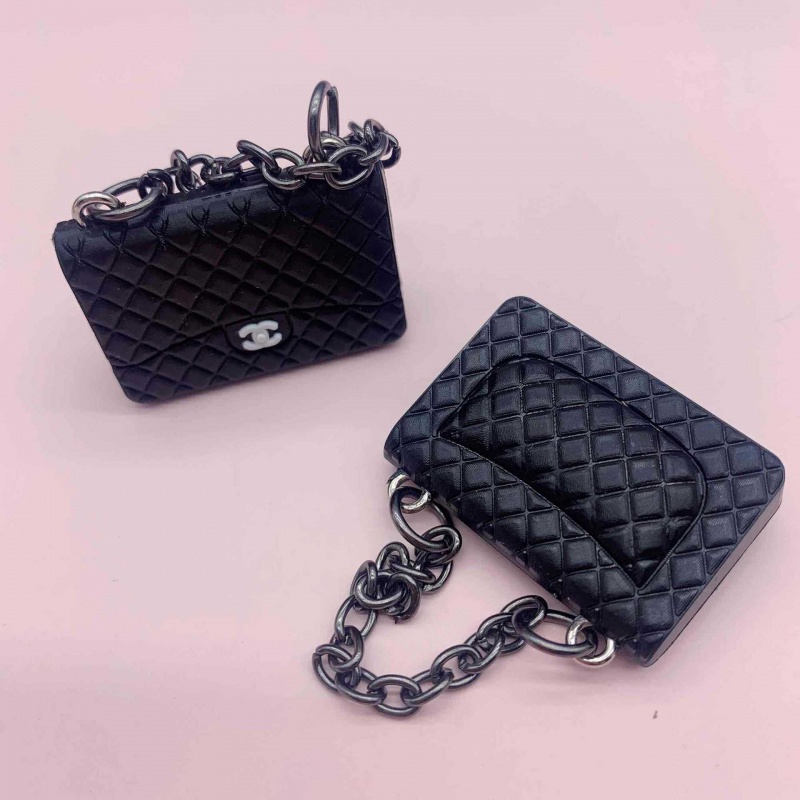 Túi xách mini màu trắng/ đen xinh xắn cho nhà búp bê