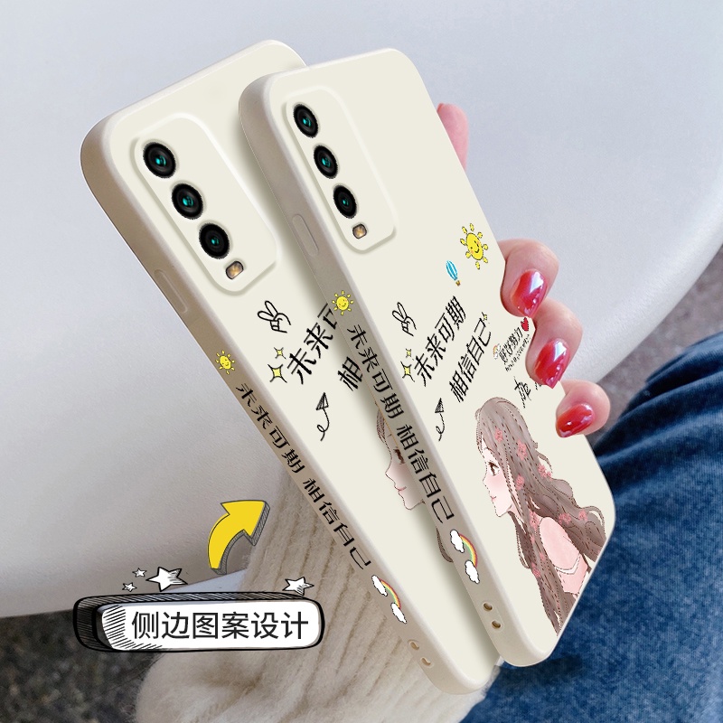 Ốp Điện Thoại Silicon Có Dây Đeo Cho xiaomi redmi note8 8pro redmi note9 9pro 9s note10 note10 pro 5g note7 7pro