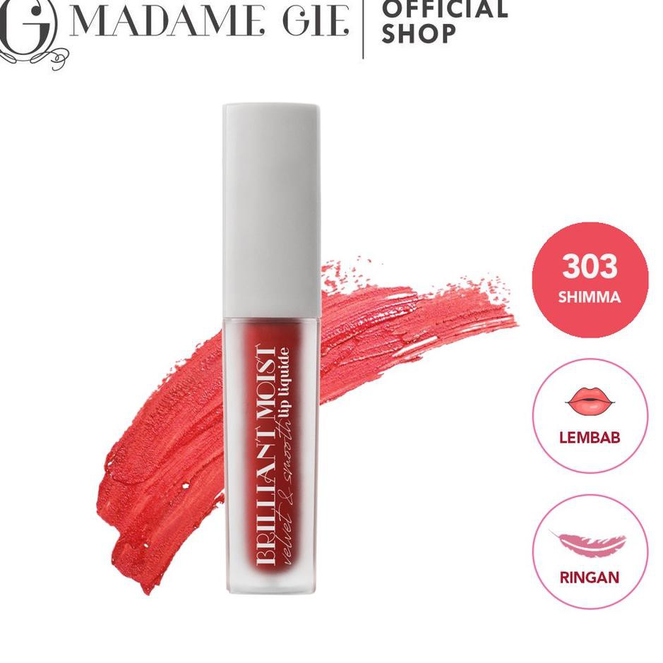(Hàng Mới Về) Son Kem Lì Mịn Mượt Như Nhung Madame Gie Briliant | BigBuy360 - bigbuy360.vn