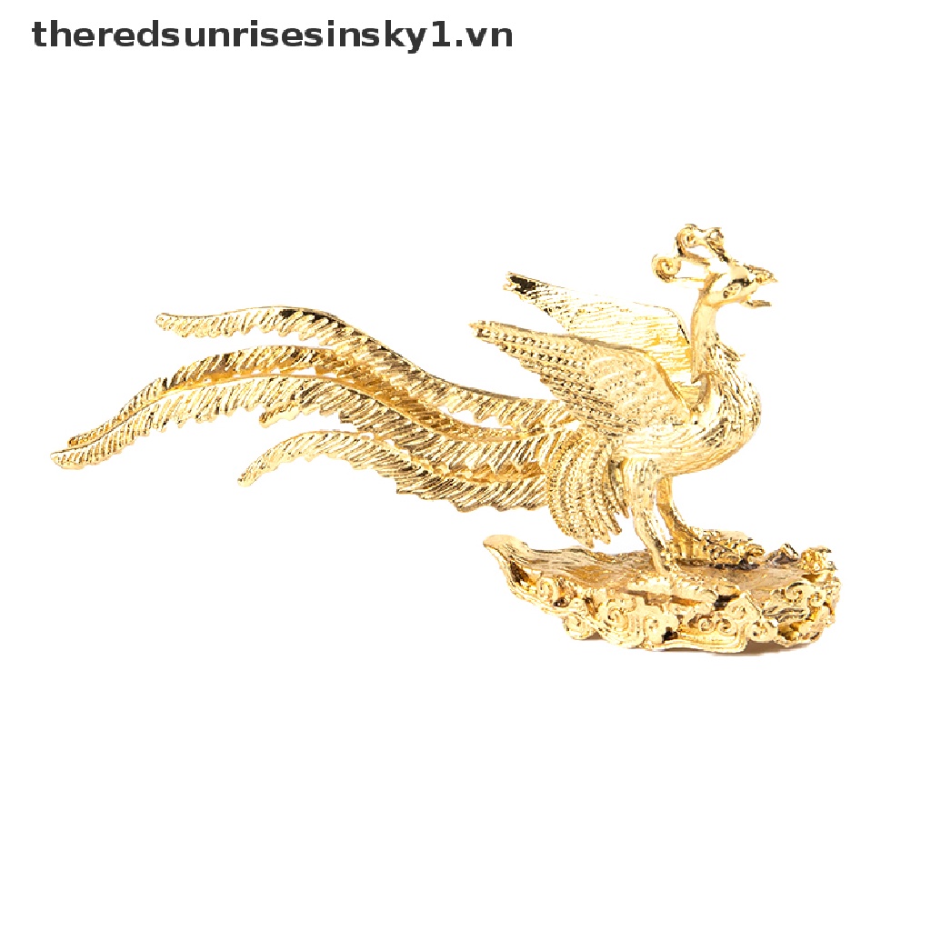 Giá đỡ đốt trầm hương mini hình chim phượng hoàng trang trí nội thất