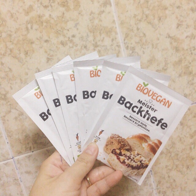 COMBO 40 gói men nở hữu cơ 7g