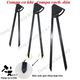 Compa kỹ thuật cơ khí , Compa vạch dấu trên kim loại sắt thép inox