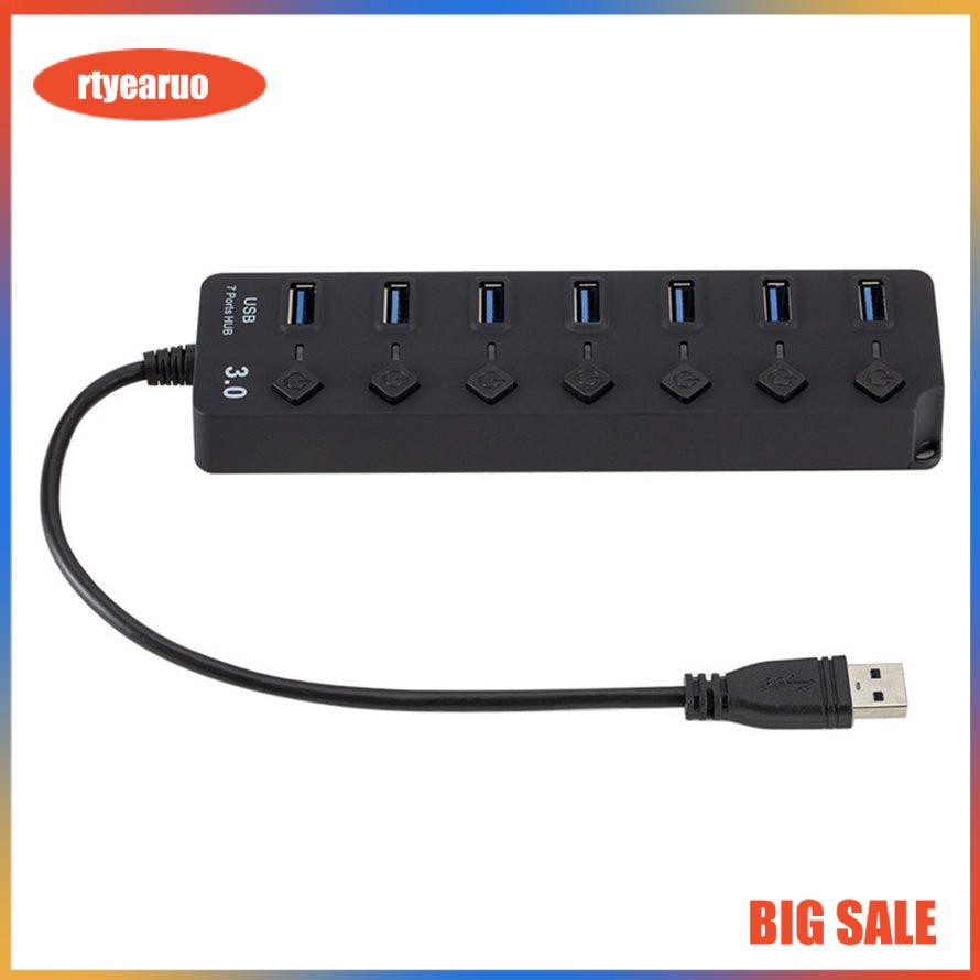 Bộ Chia 7 Cổng Usb 3.0 Shub Cho Máy Tính