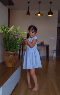 Váy xuất Âu cho bé gái